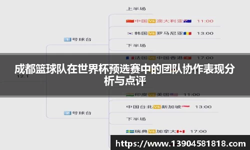 成都篮球队在世界杯预选赛中的团队协作表现分析与点评